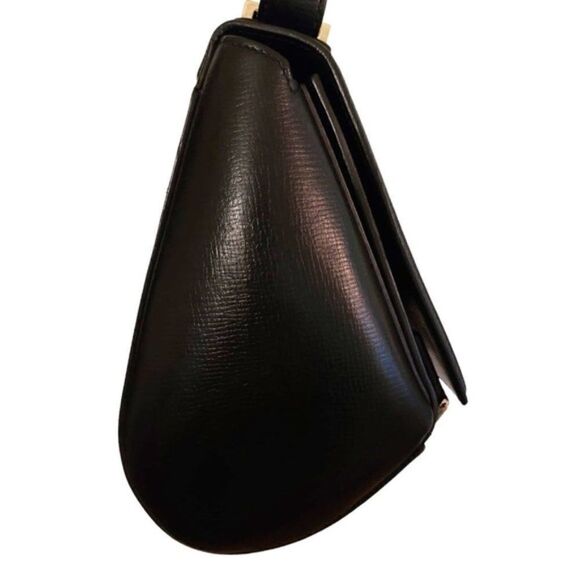 GIVENCHY Textured Calfskin Medium Pandora Box Crossbody Bag Black - Picture 2 of 9